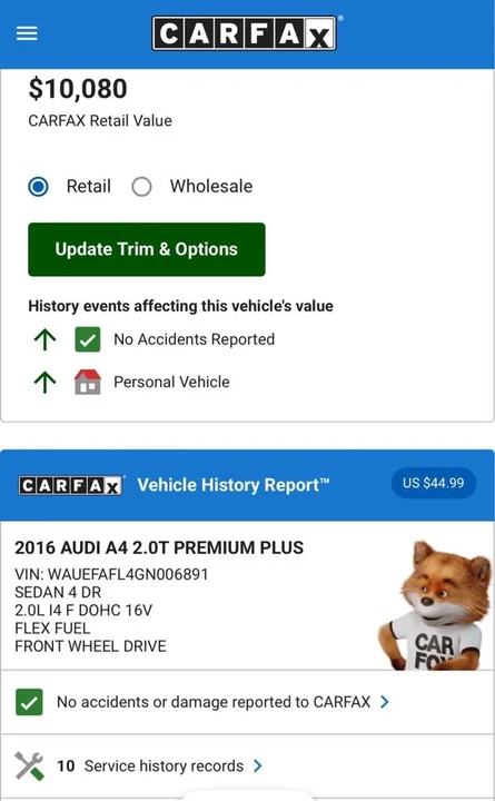 2016 Audi B9 A4 - Image 13 of 13
