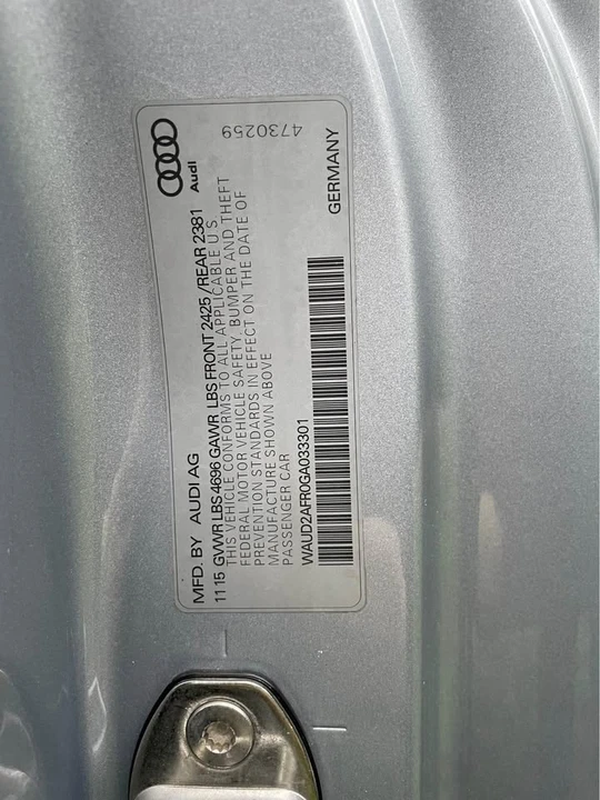 2016 Audi B8 A5 - Image 14 of 14