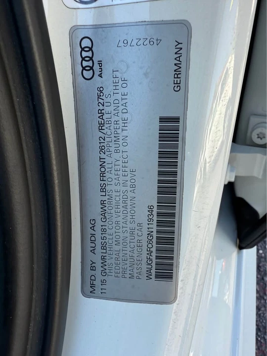 2016 Audi C7 A6 - Image 12 of 20