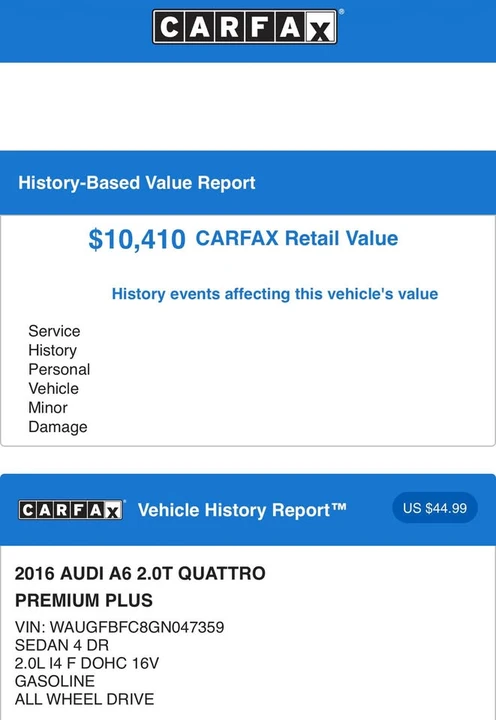 2016 Audi C7 A6 - Image 17 of 17