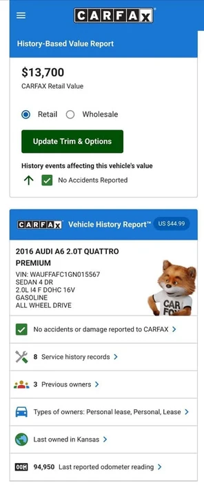 2016 Audi C7 A6 - Image 20 of 20