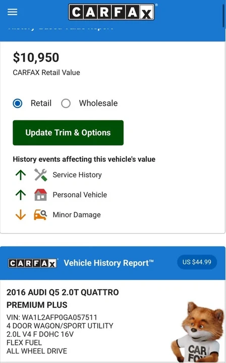2016 Audi 8R Q5 - Image 14 of 14