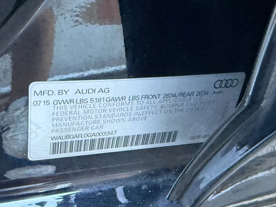 2016 Audi B8 S4 - Image 13 of 20