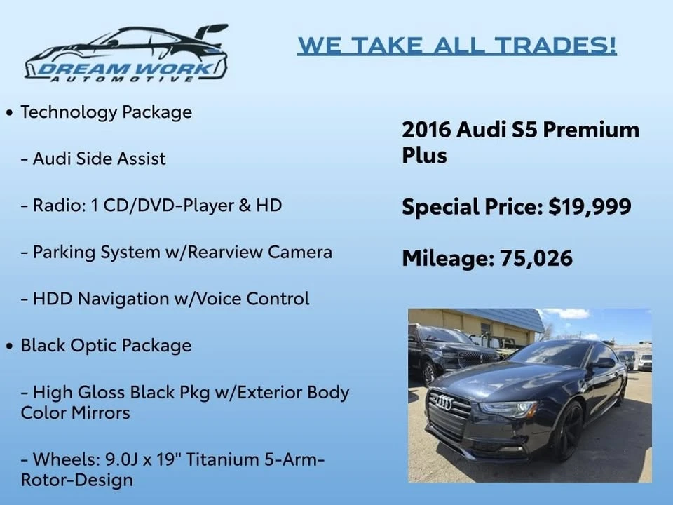 2016 Audi B8 S5 - Image 2 of 11