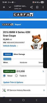 2016 BMW 428i Gran Coupe
