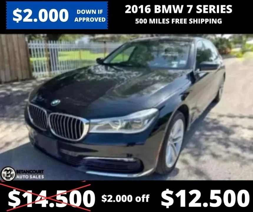 2016 BMW G11/G12 7 Series - Image 4 of 15