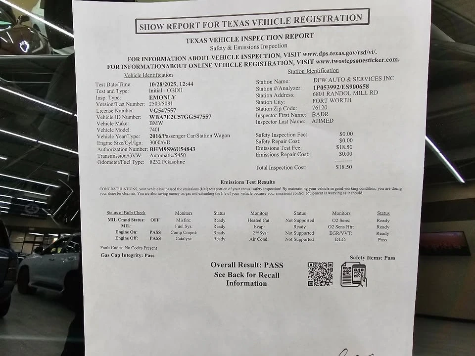 2016 BMW G11/G12 7 Series - Image 16 of 16