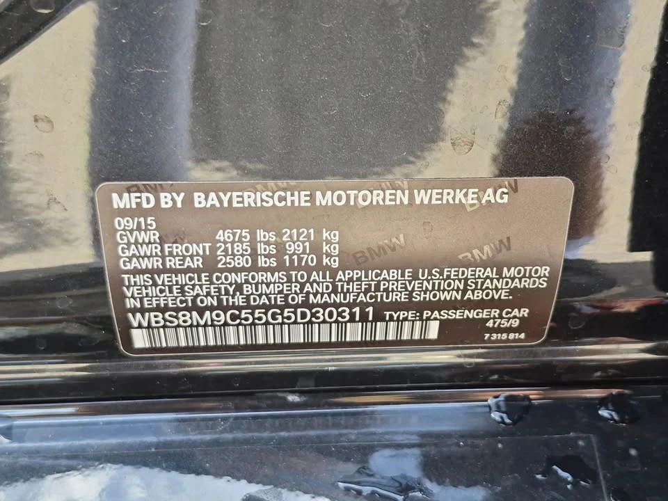 2016 BMW F80 M3 - Image 2 of 20