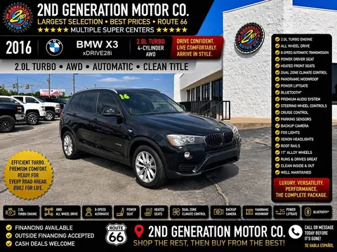 2016 BMW X3 xDrive28d Sport Utility 4D