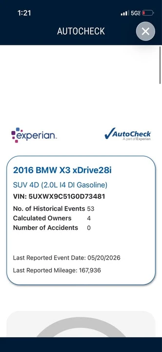 2016 BMW F25 X3 - Image 12 of 12