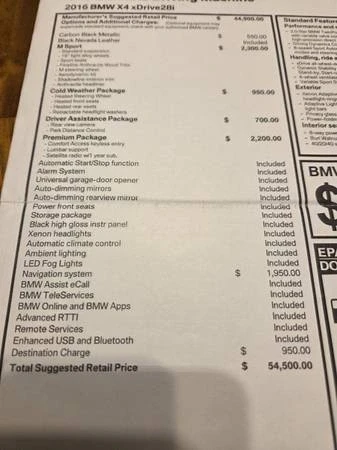 2016 BMW F26 X4 - Image 3 of 6
