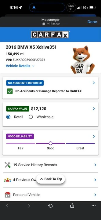 2016 BMW F15 X5 - Image 17 of 23