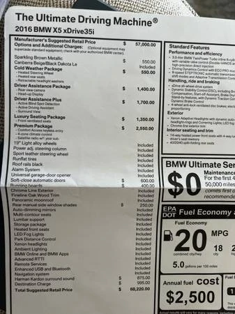 2016 BMW F15 X5 - Image 12 of 12