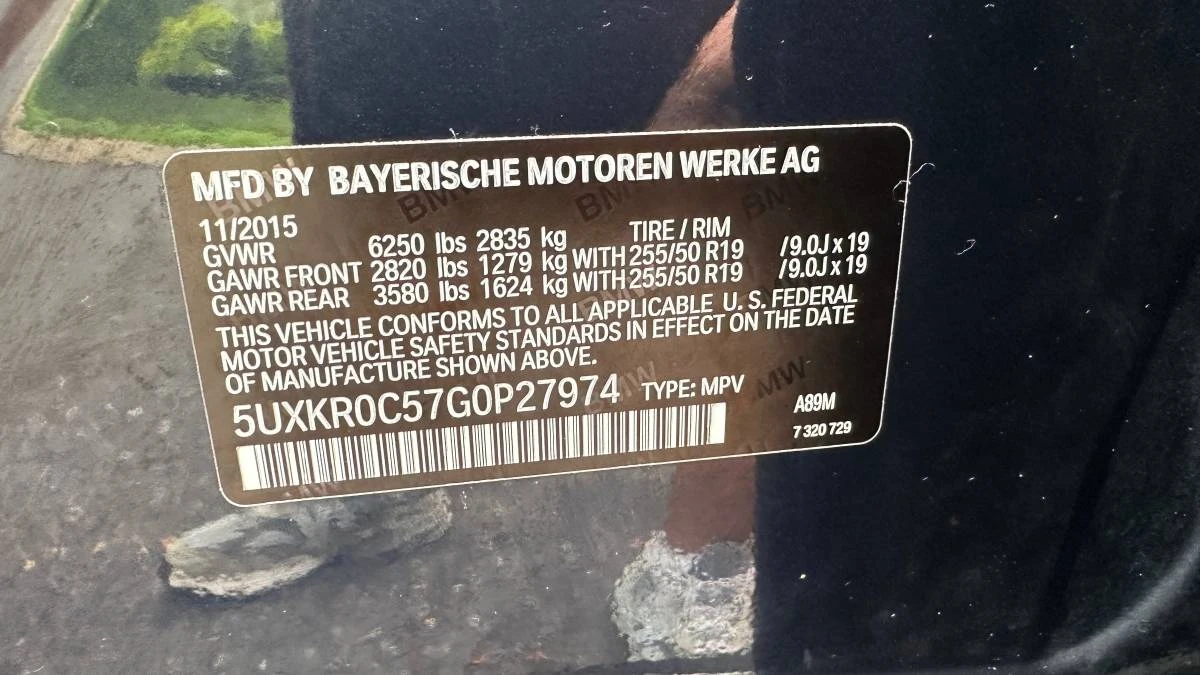 2016 BMW F15 X5 - Image 10 of 12