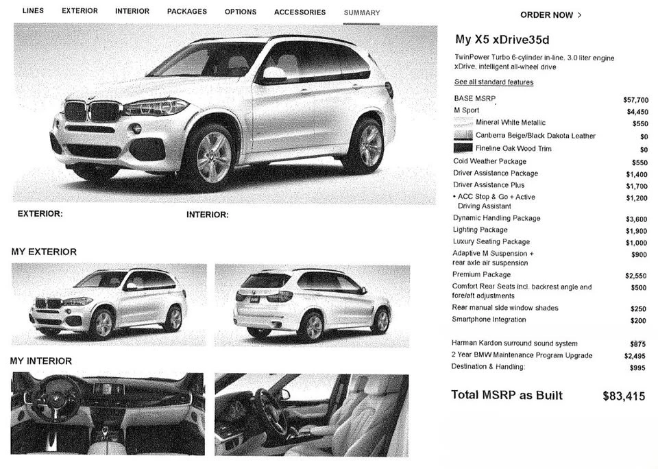 2016 BMW F15 X5 - Image 17 of 17
