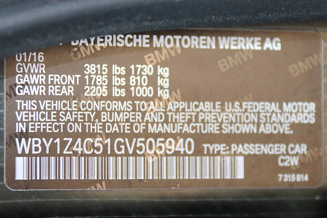 2016 BMW i3 - Image 7 of 7