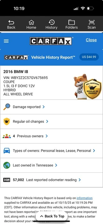 2016 BMW i8 - Image 18 of 18