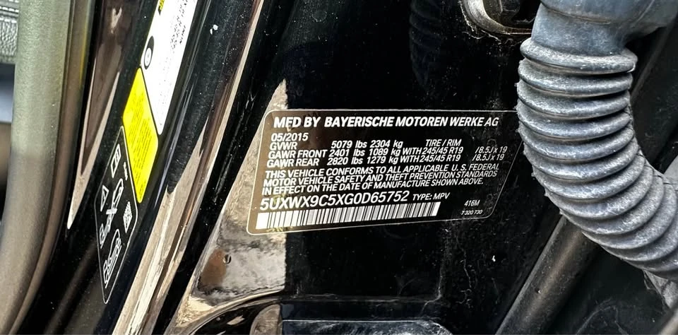 2016 BMW X3 M - Image 10 of 18