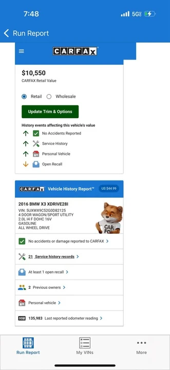 2016 BMW F25 X3 - Image 13 of 13