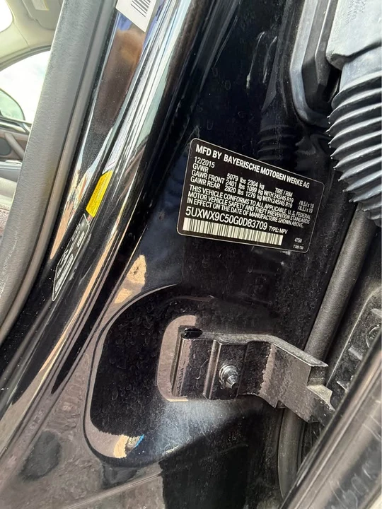2016 BMW F25 X3 - Image 14 of 16