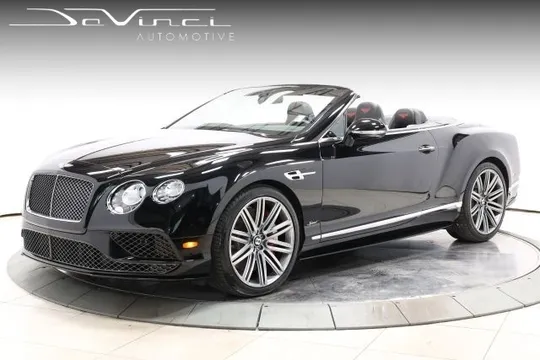 2016 Bentley Continental GT Speed Convertible