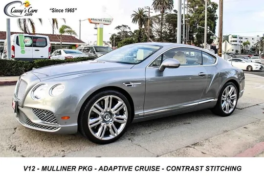 2016 Bentley Continental GT W12 Mulliner Pkg