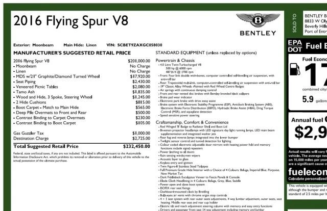 2016 Bentley Continental - Image 7 of 21
