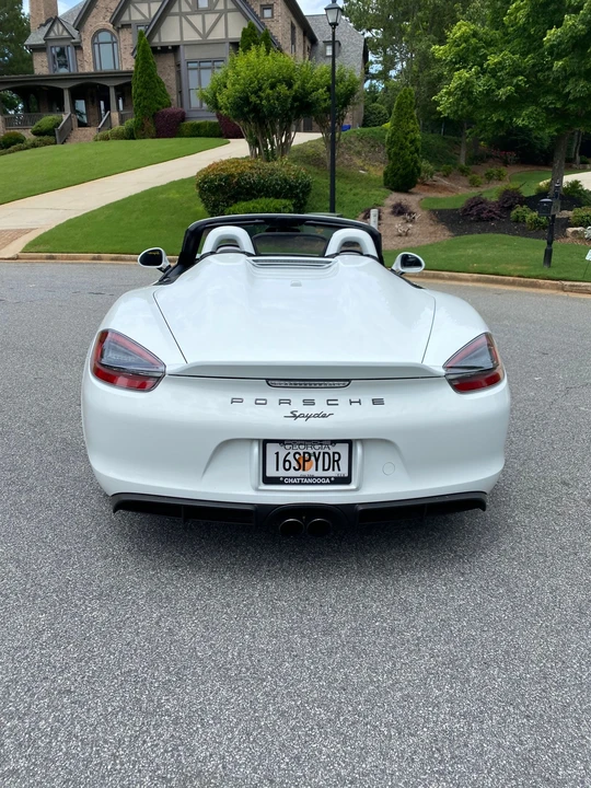 2016 Porsche 981 Boxster Spyder - Image 5 of 19