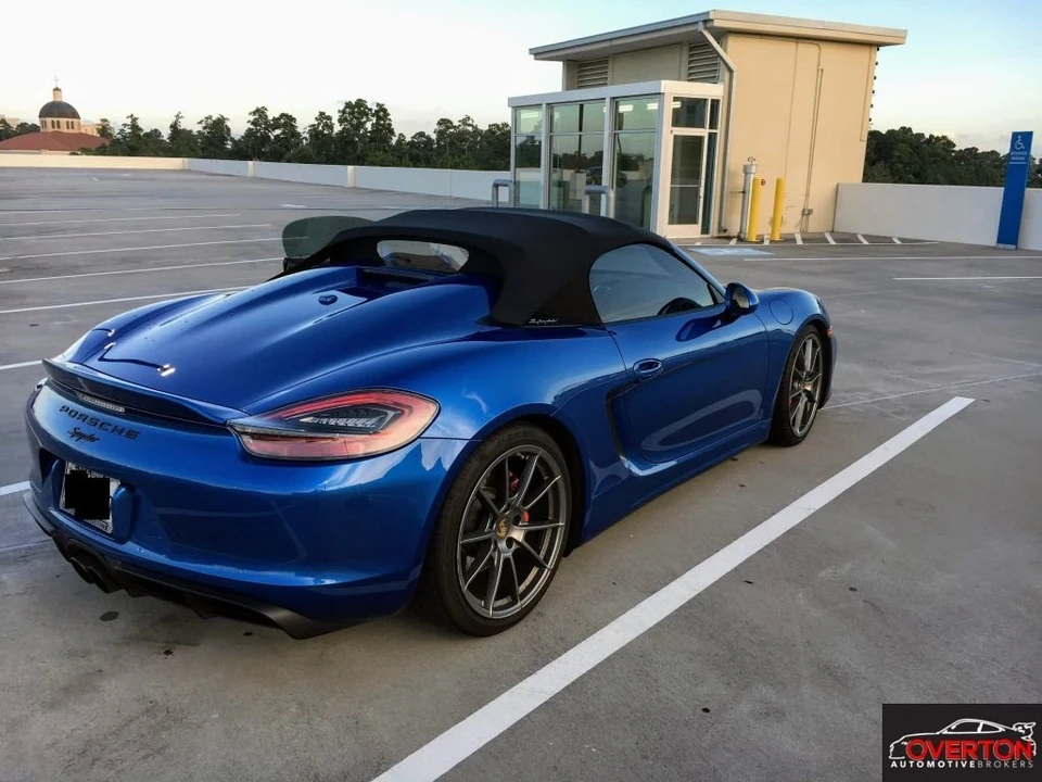 2016 Porsche 981 Boxster Spyder - Image 3 of 14