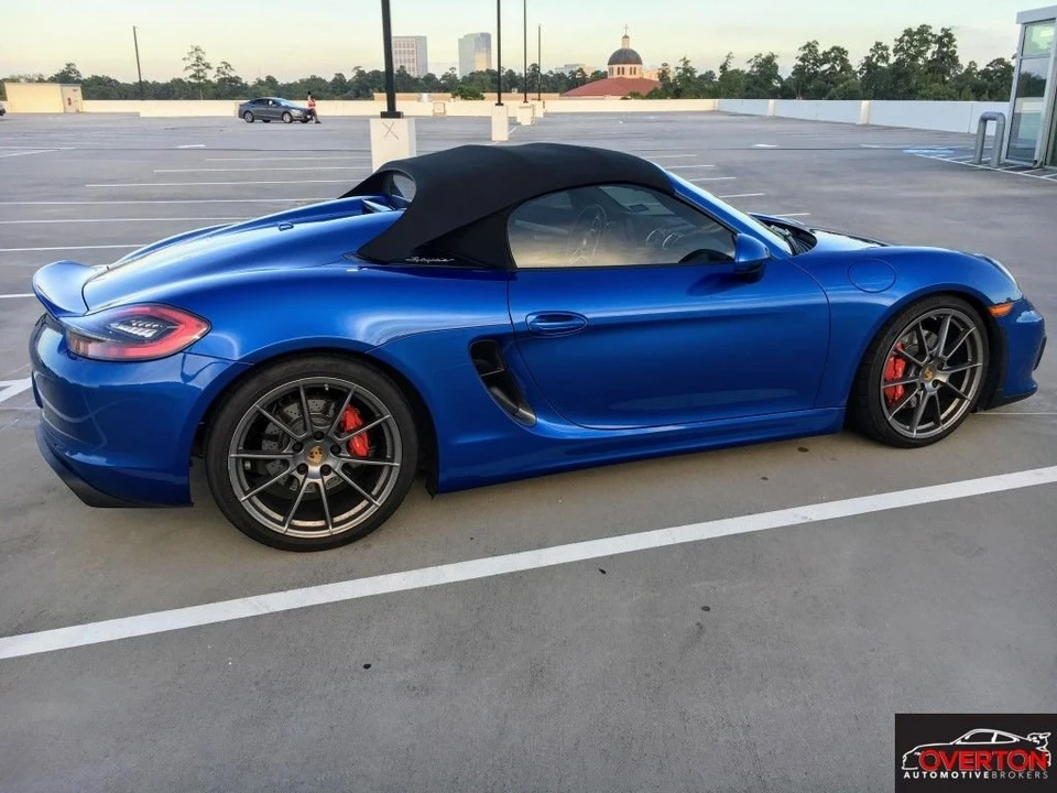 2016 Porsche 981 Boxster Spyder - Image 4 of 14
