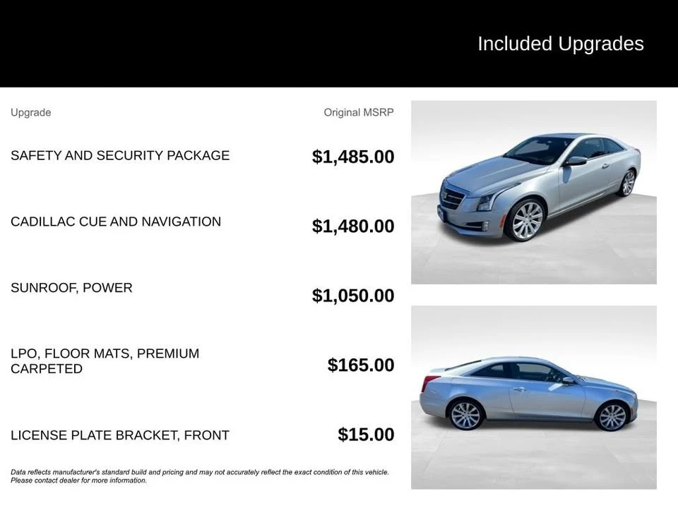 2016 Cadillac ATS - Image 10 of 20