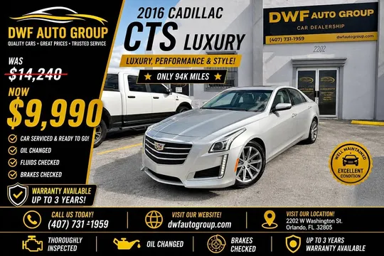 2016 Cadillac CTS Luxury Collection