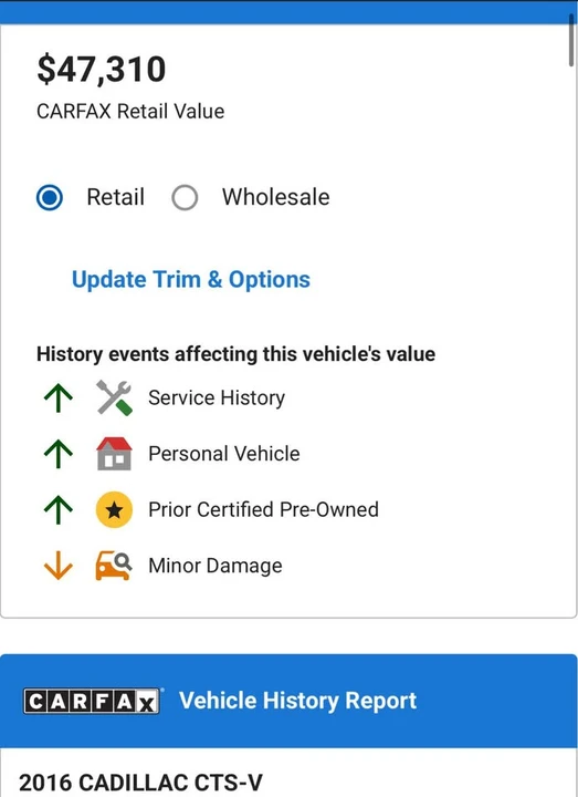 2016 Cadillac CTS-V 3rd Gen - Image 10 of 10