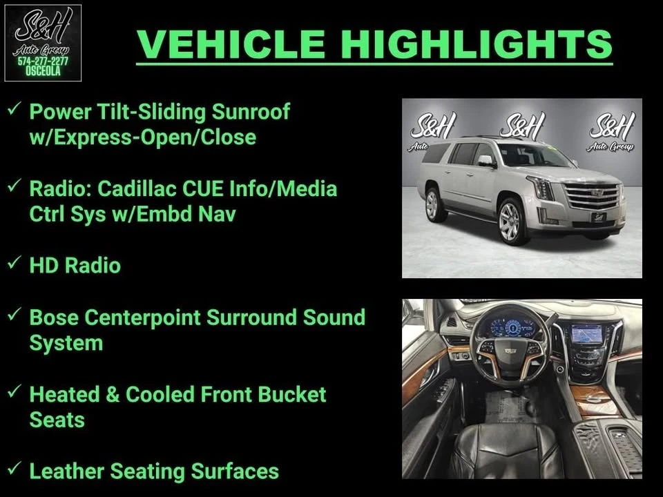2016 Cadillac Escalade 4th Gen - Image 2 of 20