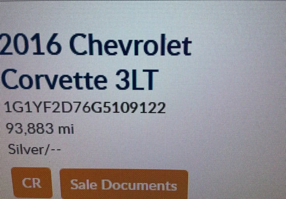 2016 Chevrolet Corvette C7 - Image 9 of 9