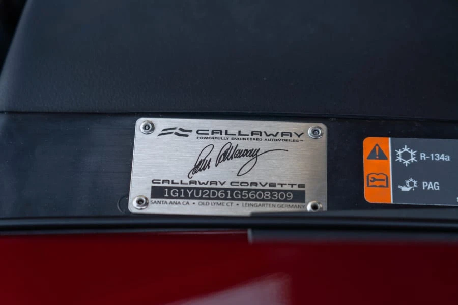 2016 Chevrolet Corvette Callaway - Image 20 of 22