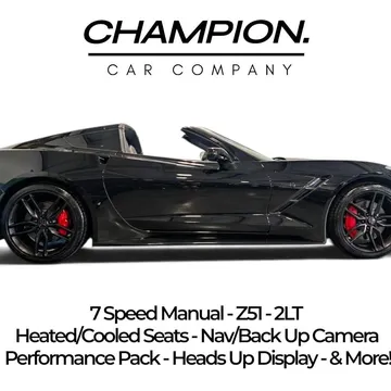 2016 Chevrolet Corvette Z51 2LT