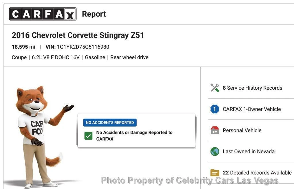 2016 Chevrolet Corvette C7 - Image 11 of 12