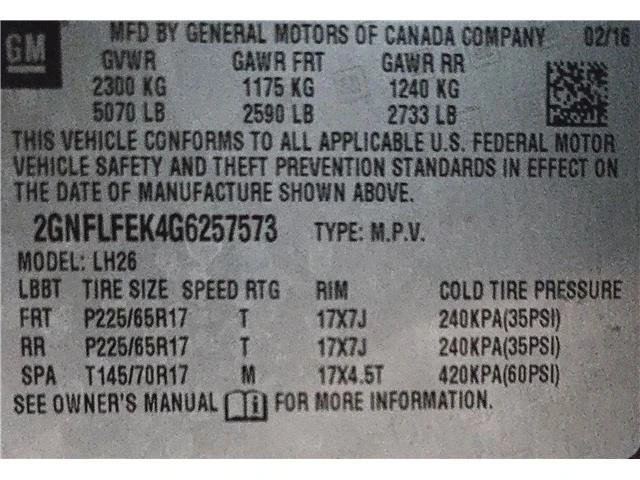 2016 Chevrolet Equinox - Image 10 of 11
