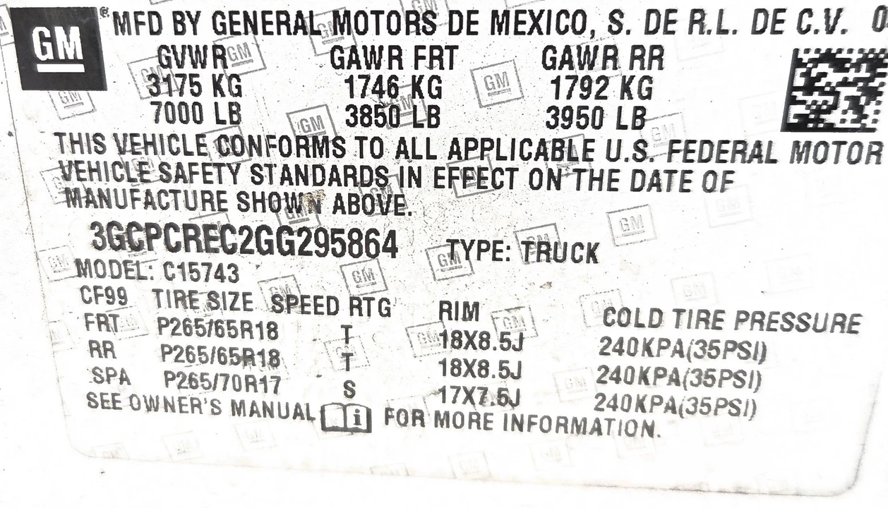 2016 Chevrolet Silverado 3rd Gen - Image 9 of 9