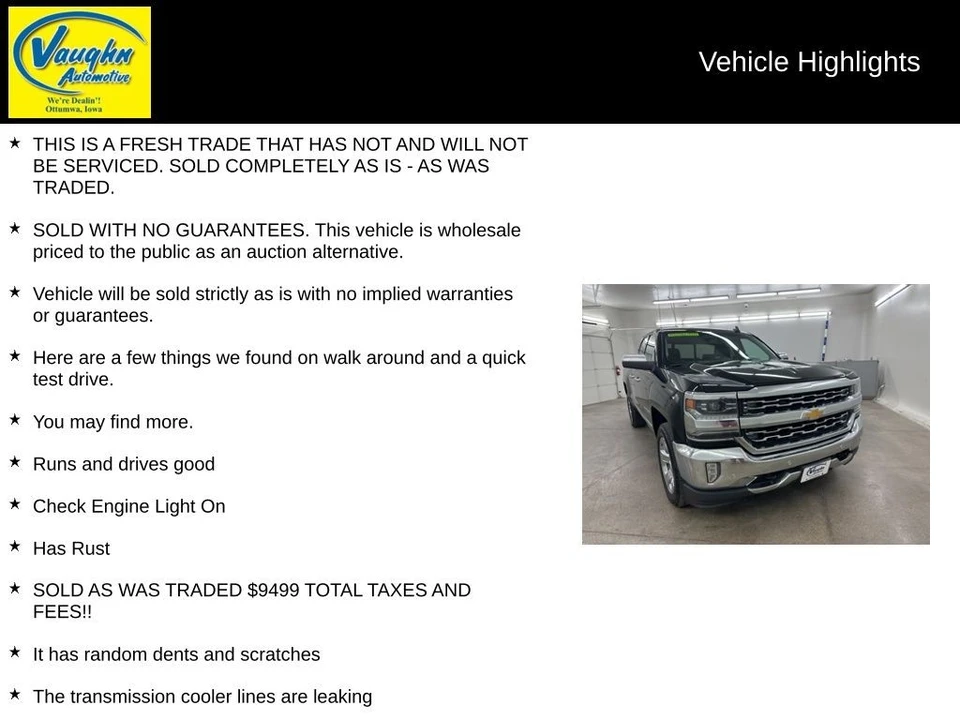 2016 Chevrolet Silverado 2nd Gen - Image 2 of 12