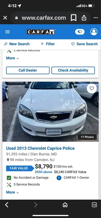 2016 Chevrolet Caprice - Image 4 of 6