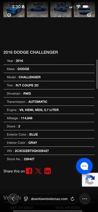2016 Dodge Challenger 3rd Gen - Image 9 of 9
