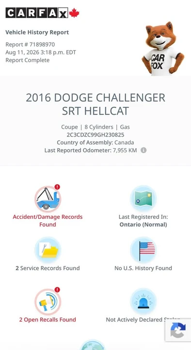 2016 Dodge Challenger 3rd Gen - Image 16 of 17