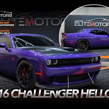 2016 Dodge Challenger SRT Hellcat Coupe 2D