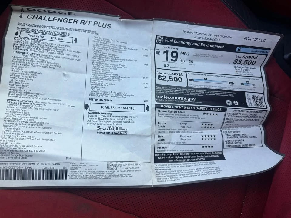 2016 Dodge Charger 7th Gen - Image 15 of 15