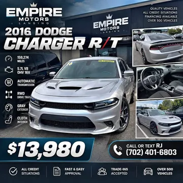 2016 Dodge Charger R/T Sedan 4D