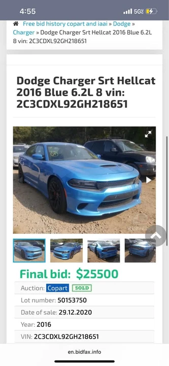 2016 Dodge Charger SRT Hellcat 7th Gen - Image 10 of 14