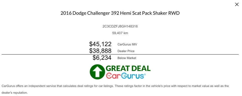 2016 Dodge Challenger SRT8 & 392 3rd Gen - Image 19 of 19