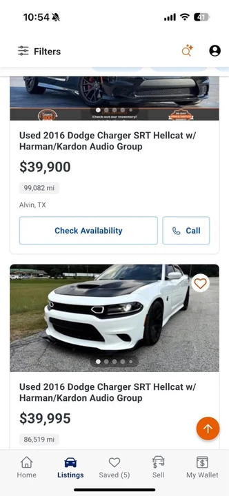 2016 Dodge Charger SRT Hellcat 7th Gen - Image 7 of 10
